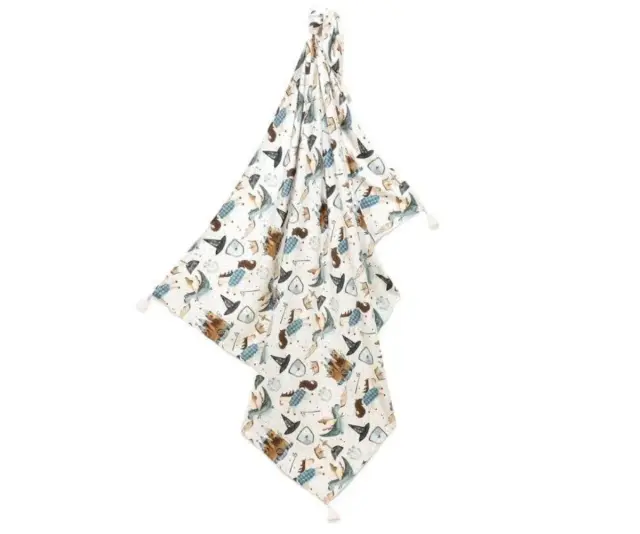 Bamboo Κουβερτα Swaddle Prince 100x120