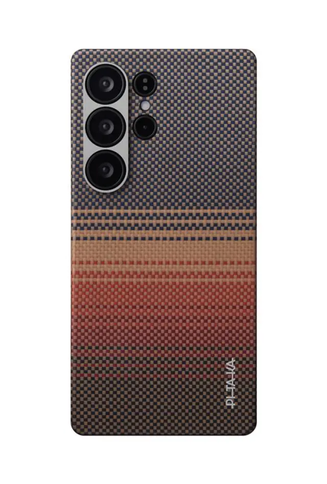 Pitaka Tactile Woven Case, Sunset - Samsung Galaxy S25 Ultra