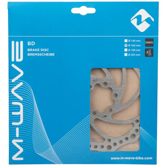 ΔΙΣΚΟΣ M-WAVE 160MM ΜΕ ΒΙΔΕΣ 360634 2