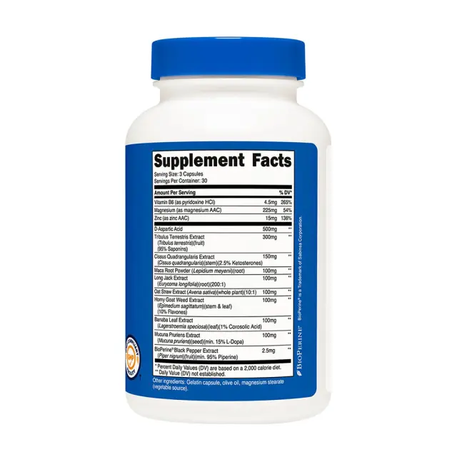 Nutricost Testosterone Complex 1,800 mg 2