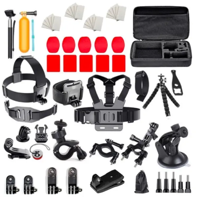 Σετ Αξεσουάρ 63 in 1 για Action Cameras DJI /Eken /GoPro /Insta360 /SJCam