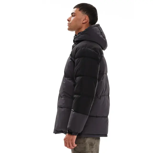 Emerson Hooded Puffer Jacket (232.EM10.57-EBONY-BLACK) - Μαύρο 3