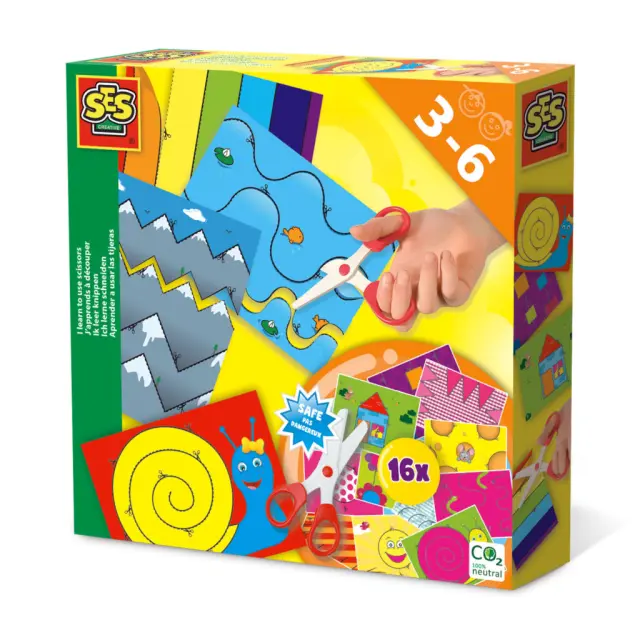 SES Creative - I learn to use scissors - S14809 - Toys