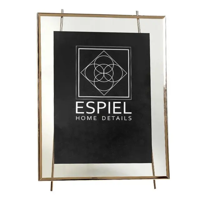 Κορνίζα Μεταλλική Χρυσή 13x18cm Espiel FAM502