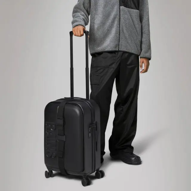 Βαλίτσα Καμπίνας Rains Texel Cabin Trolley 14190-01 Μαύρο - ONESIZE 2