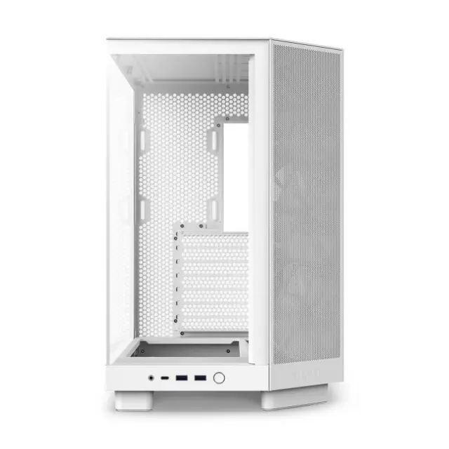 NZXT PC Case H6 Flow ATX Midi Tower White (CC-H61FW-01) 3