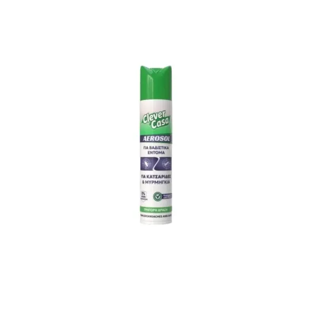 Clever Casa Aerosol Εντομοκτόνο για Βαδιστικά Έντομα 300ml