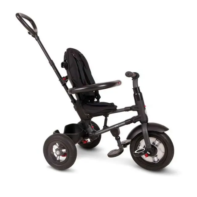 QPlay Rito Air Gel Αναδιπλούμενο Τρίκυκλο Ποδήλατο Black 10+ Μηνών 3