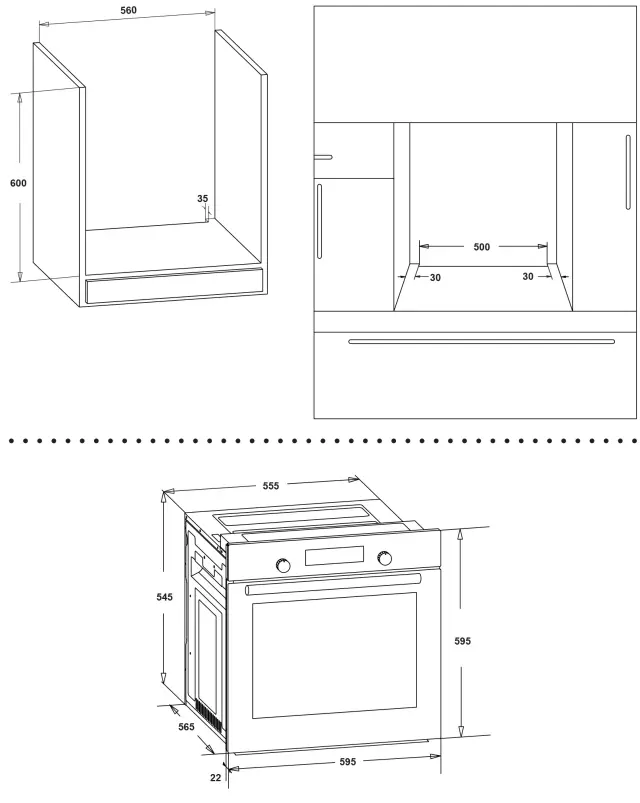 THERMOGATZ - ΦΟΥΡΝΟΣ ΗΛΕΚΤΡΙΚΟΣ TGS 5580 XL RUSTIC ANTH 80Lt 3