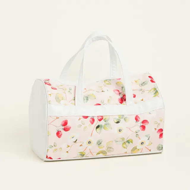 Beauty Home ΣΑΚ ΒΟΥΑΓΙΑΖ 45x30x30cm ΠΟΠΛΙΝΑ ΦΡΑΟΥΛΕΣ ΚΑΙ ΑΝΘΗ 2