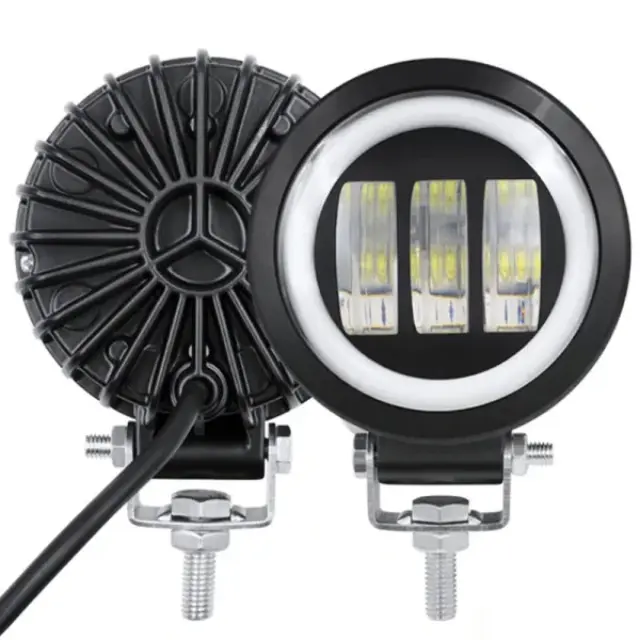 Προβολάκι μηχανής Led 1τμχ 12-80V Λευκό φως – Motorcycle headlight 1τμχ