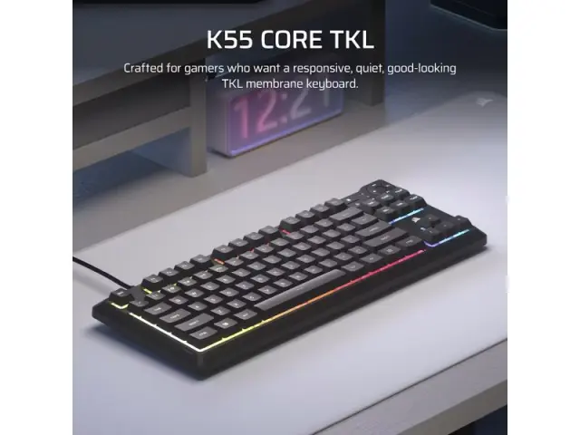 Corsair Keyboard K55 Core TKL (RGB) (CH-9216065-NA) 2