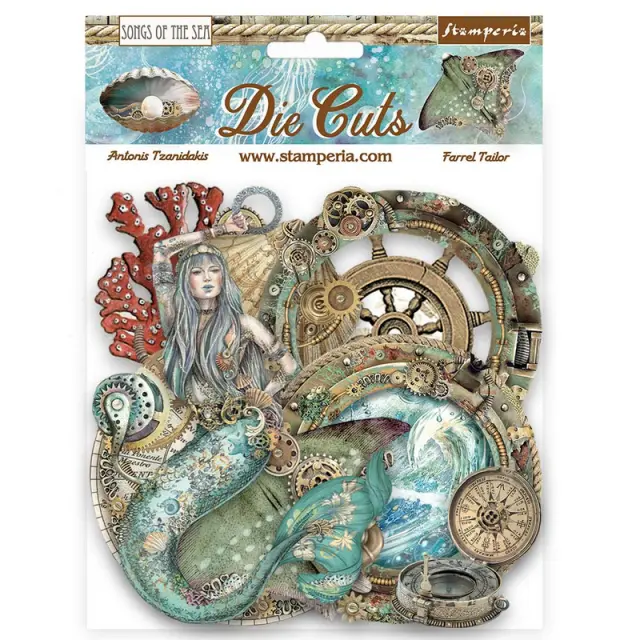 Die Cuts Stamperia, Songs of the Sea, Marine Creature