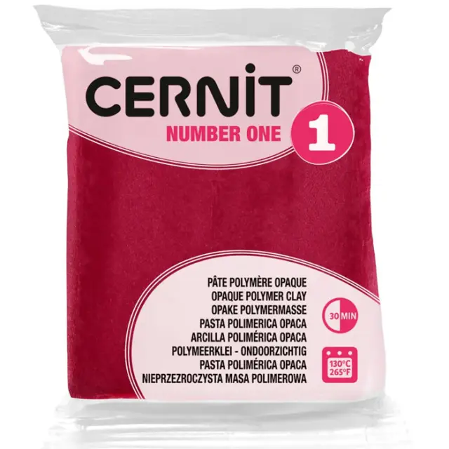 Πολυμερικός Πηλός Cernit Number One No411 - Bordeaux - 56gr