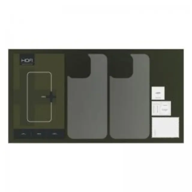 Hybrid Nano Glass Back Protector Hofi HydroFlex Pro+ Apple iPhone 14 Pro Διάφανο (2 τεμ.) N59745 3