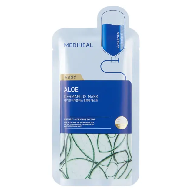 Mediheal Dermaplus Aloe Mask - Μάσκα με εκχύλισμα αλόης για άμεση καταπράυνση
