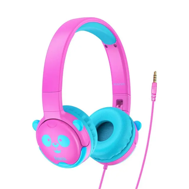 Hoco W31 Ενσύρματα On Ear Παιδικά Ακουστικά Γαλάζια / Ροζ
