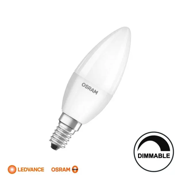 Λάμπα 5,0W 2700K DIM Κερί OSRAM-Ledvance E14