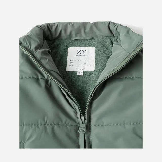 Zippy Μπουφάν Puffer Λαδί για Βρεφικό Αγόρι 3
