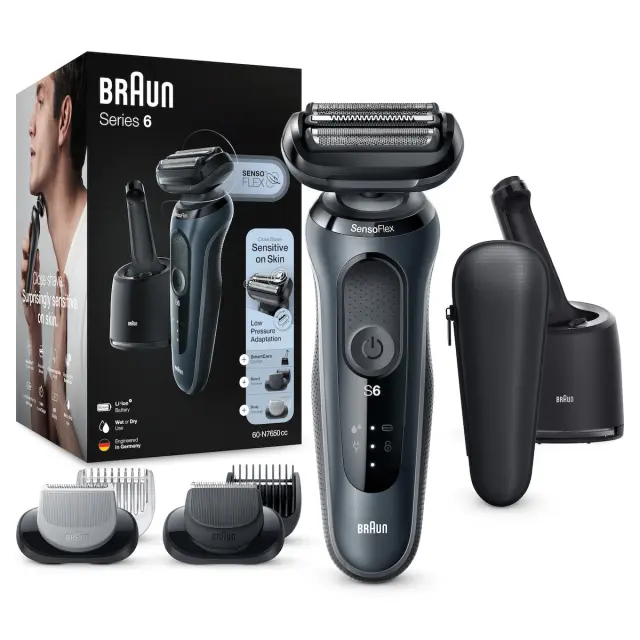 ΞΥΡΙΣΤΙΚΗ ΜΗΧΑΝΗ WET & DRY 60-N7650CC SENSOFLEX SERIES BRAUN 2