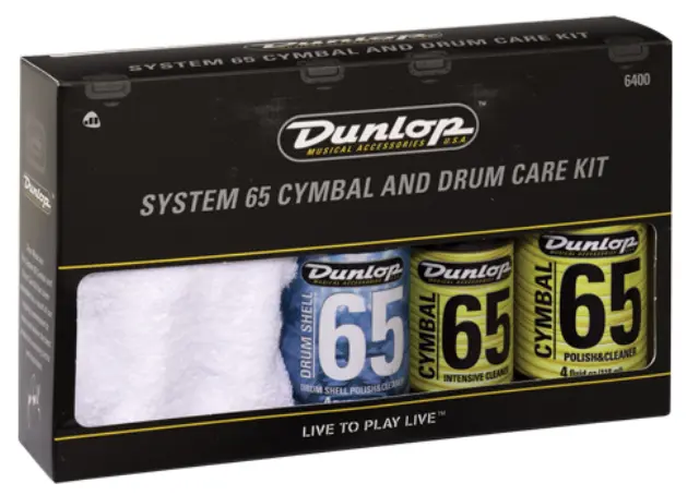 Dunlop 6400 Σετ Καθαριστικών για Drums και Πιατίνια