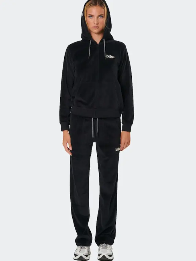 WOMEN'S BASIC VELOUR PANTS - XL 2