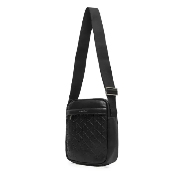 Ανδρική Τσάντα Χιαστί Calvin Klein LV04D3204G-UB1 Μαύρη Μαύρο - One Size 3