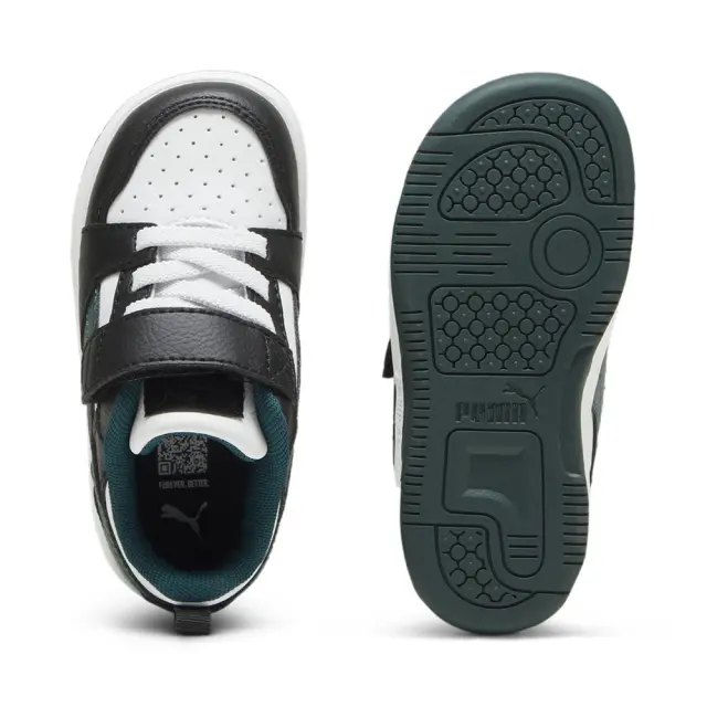 Puma Rebound V6 Low Inf (397420-15) - Λευκό-Μαύρο - 22 3