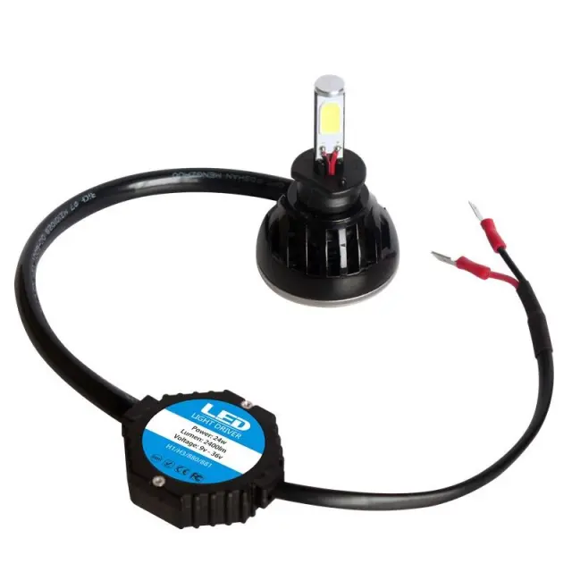 LED Φώτα μηχανής H1 40W με CANBUS – 6000K