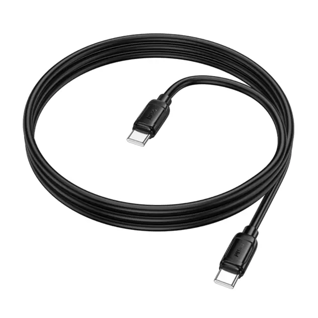Καλώδιο Hoco X115 Surpass USB-C σε USB-C PD60W 3.0A Μαύρο 1m 3