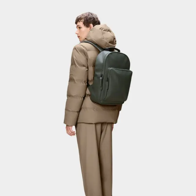 Σακίδιο Rains Book Daypack Large 13680-03 Πράσινο - ONESIZE 3