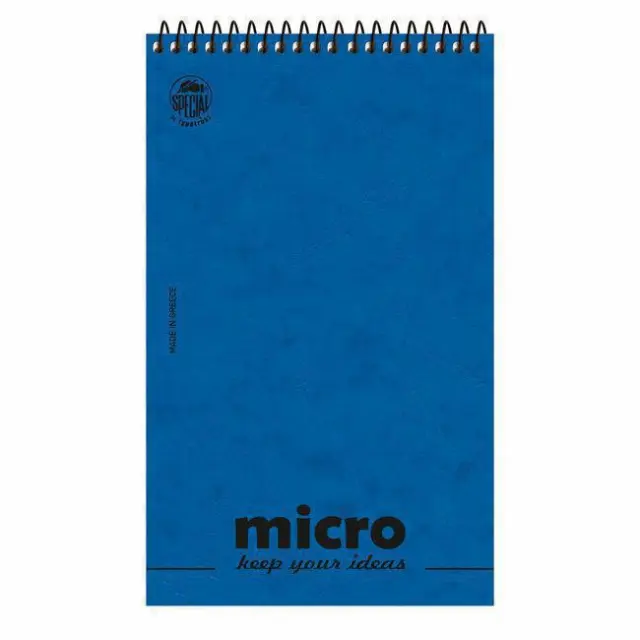 Μπλοκ Σπιράλ Ριγέ Micro 2 Θεμάτων Νο 2Α 8,8×14,5cm / 4605-1 (Typotrust) 2