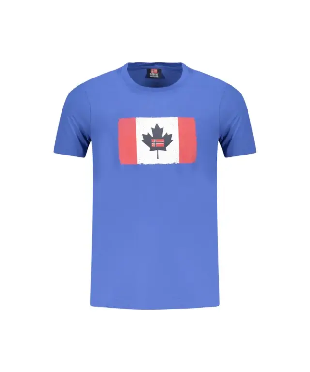 Norway Nautical School - Ανδρικό T-shirt Κοντομάνικο 856040-BLUETT Μπλε