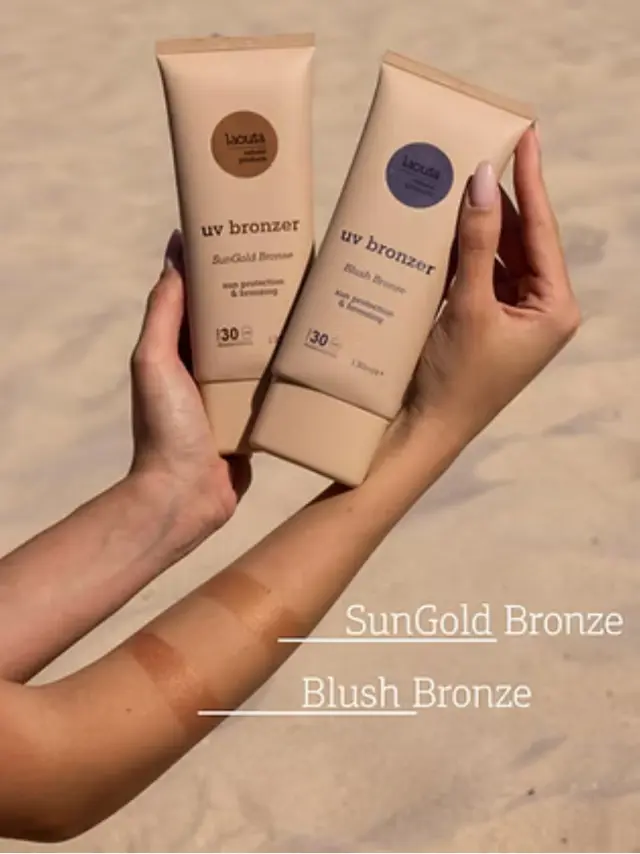 Laouta UV Bronzer Blush Bronze SPF30 130ml – Αντηλιακό Προσώπου & Σώματος με Χρώμα 2