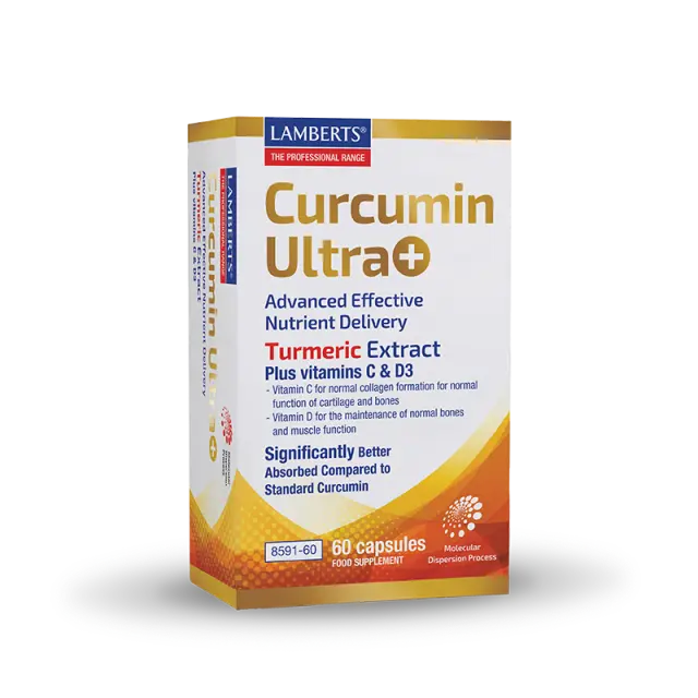 LAMBERTS Curcumin Ultra+ 60 Κάψουλες