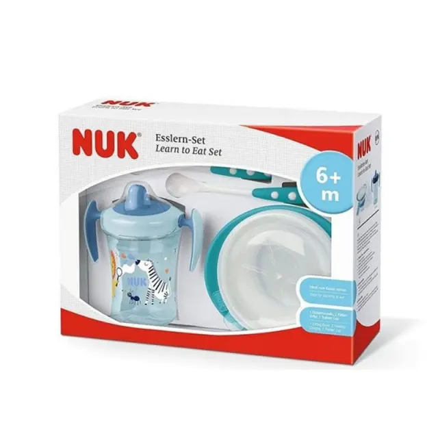 Nuk Σετ Εκμάθησης Φαγητού για Αγόρια 6m+