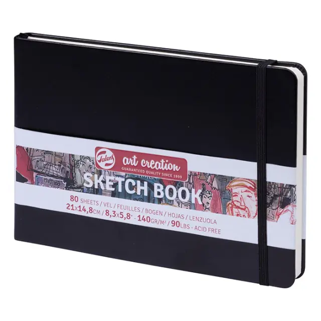 Μπλοκ Σκιτσαρίσματος Talens Sketchbook 21x14.8cm - 140gr/m² - 80 Φύλλα