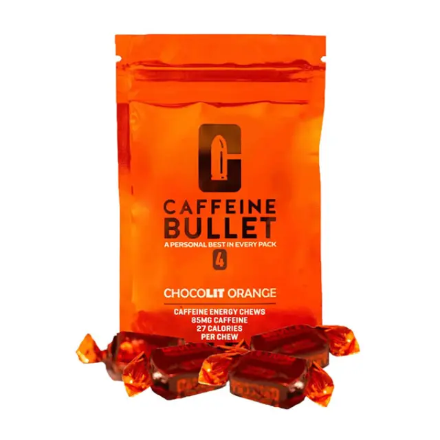 Caffeine Bullet ChocoLIT Orange Energy Chews Σακούλα 4τεμ.