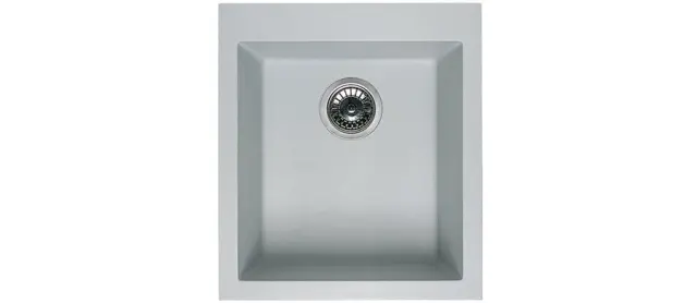 Νεροχύτης Ένθετος ELLECI QUADRA 100 41X50 Metaltek Aluminium 79