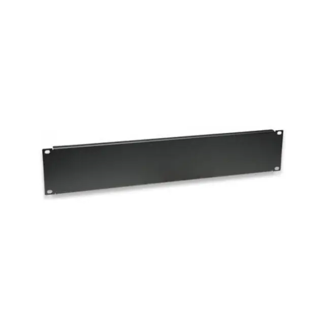 Techly Cover Rack Panel 2U Black (302013)