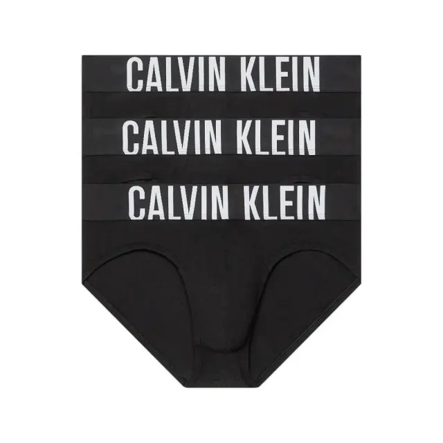 Calvin Klein Ανδρικό Slip Intense Power - Τριπλό Πακέτο, Χρώμα Μαύρο