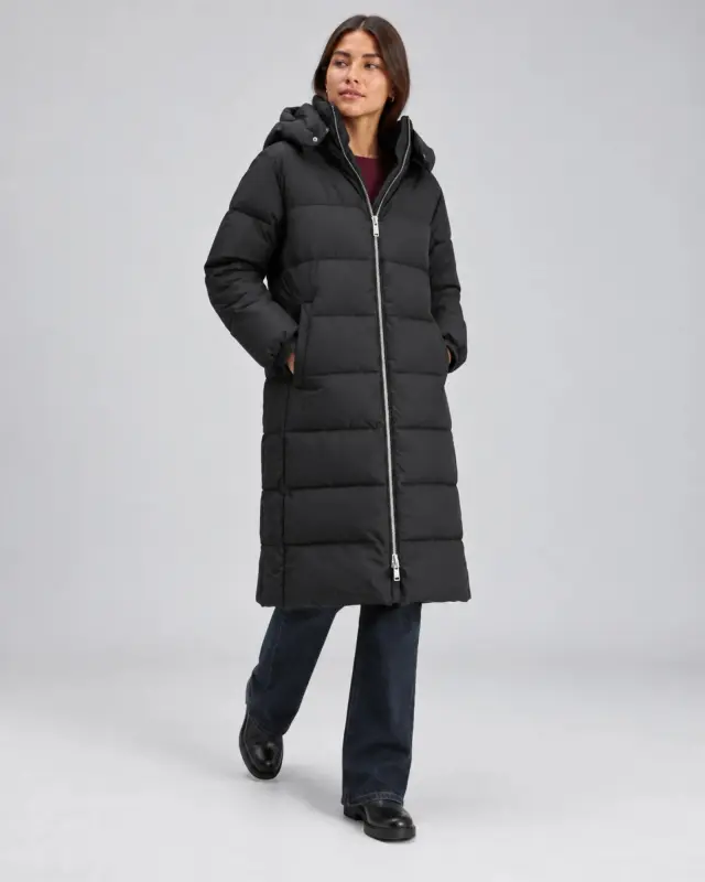 Scotch & Soda 178071-6647 Γυναικείο Μακρύ Puffer Parka Μαύρο Scotch & Soda 3