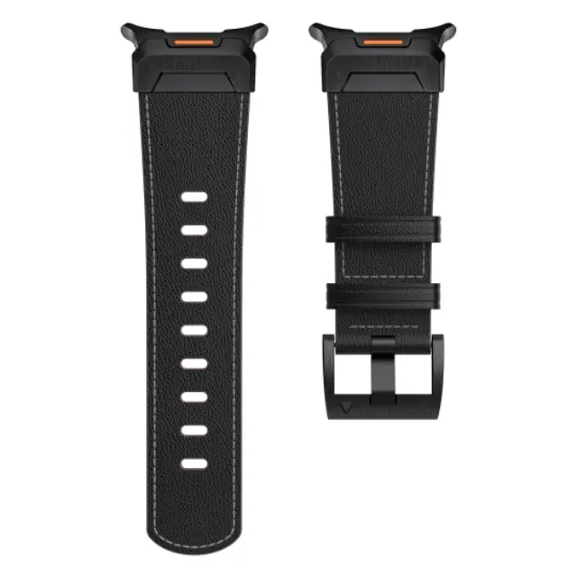 Tech-protect Delta Pro Samsung Galaxy Watch Ultra 1 / 2 2024-2026 (47 Mm) Leather Black 3