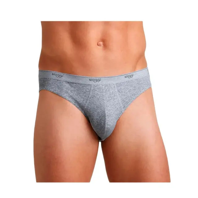 Sloggi Ανδρικό Εσώρουχο Basic Mini, Χρώμα Γκρι Μελανζέ
