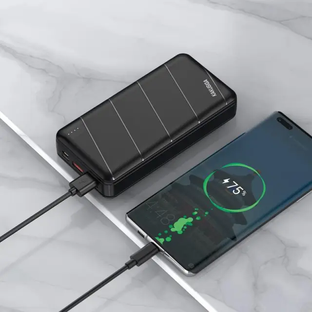 Power Bank 20000mAh με Θύρα USB-C Power Delivery Μαύρο KSC-1086 2