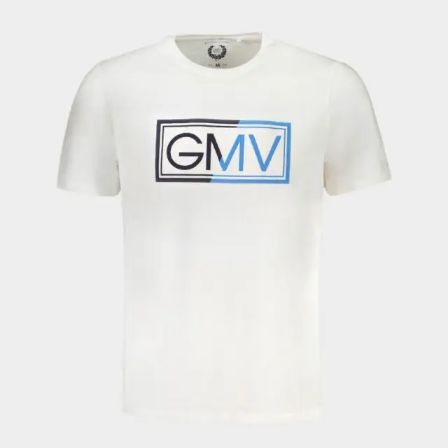 T-Shirt Gian Marco Venturi AU01411A Λευκό - 2XL