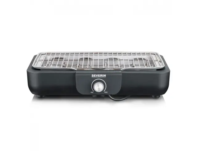 Ηλεκτρική Ψησταριά Σχάρας Severin PG8554 με ισχύ 2300W, ρυθμιζόμενο θερμοστάτη και επιφάνεια ψησίματος 37x25cm - Black8554 2