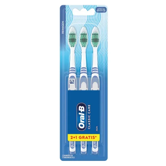 ORAL-B Classic Care Medium 2+1Free ΤΕΜ