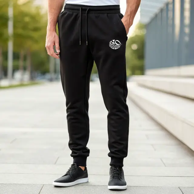 Φόρμα Noshame® Μαύρη με τύπωμα - 612514 - XXL