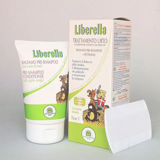 Natura House – Liberella – Μαλακτική + Χτένα Κατά της Ψείρας 125ml